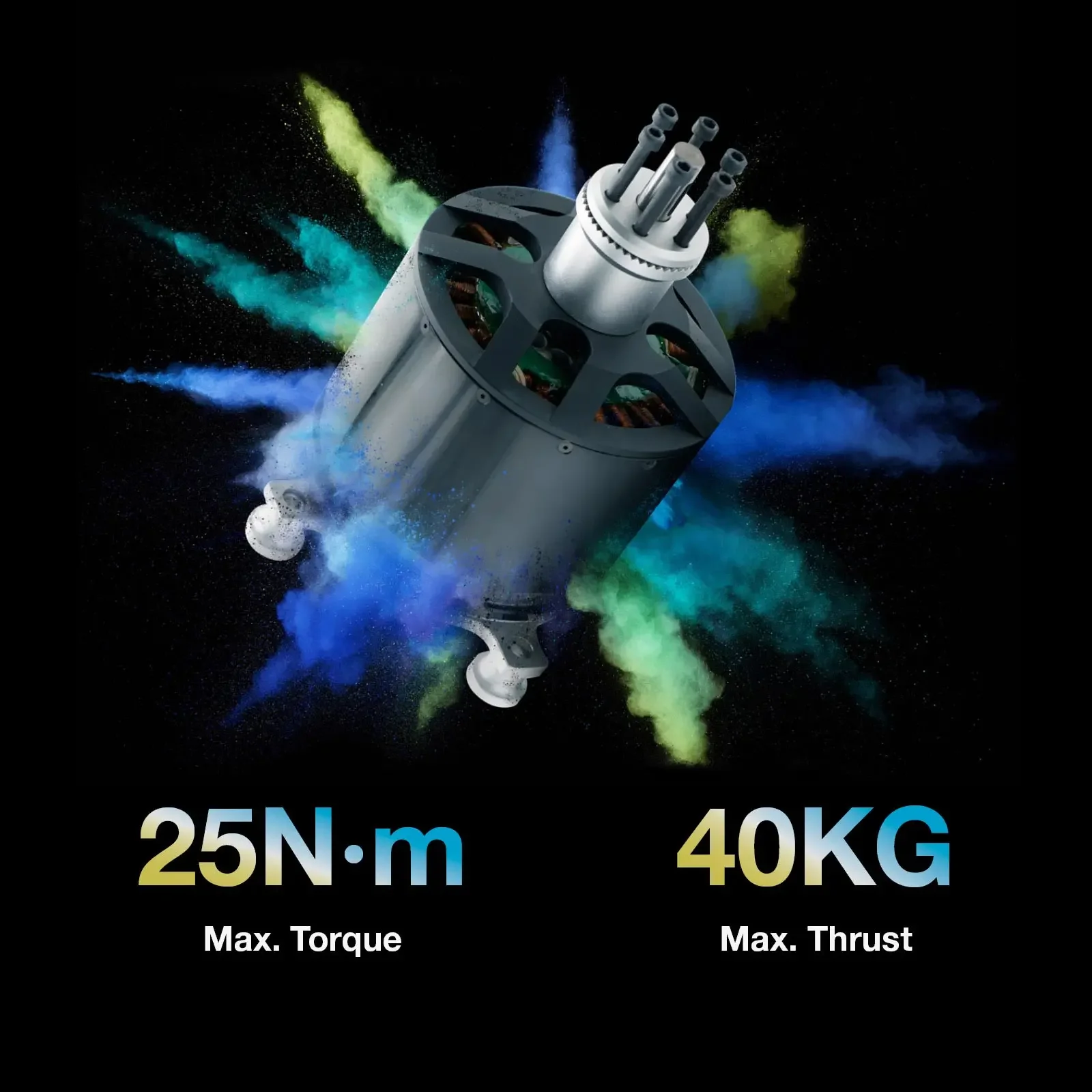 Moteur CC sans balais RoRus120 - 12090 Brushless Outrunner Motor avis et prix